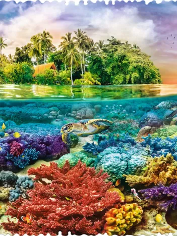 Produit Crazy Shapes - Tropical Island Image