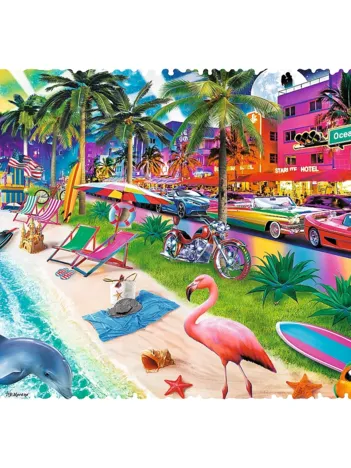 Produit Crazy Shapes - Plage de Miami Image