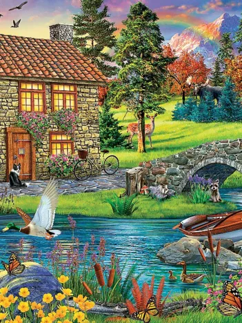 Produit Cottage dans les Montagnes Image