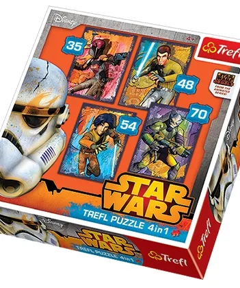 Produit 4 Puzzles - Star Wars Image