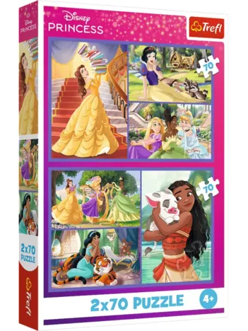 Produit 2 Puzzles - Jours de Contes de Fées - Disney Princess Image