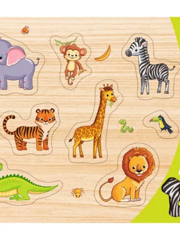 Produit Puzzle Cadre - Animaux Sauvages Image