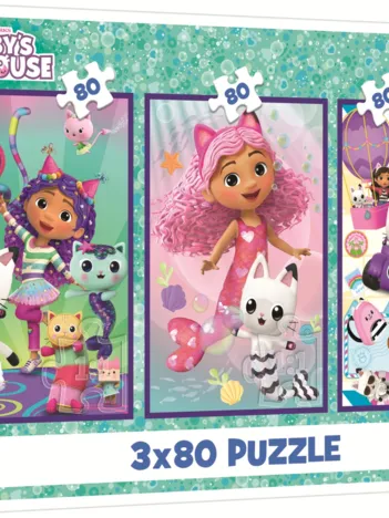 Produit 3 Puzzles - Les Journées Colorées De Gabby Image