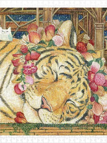 Produit Puzzle en Plastique - Cotton Lion - Goodnight Tiger Image
