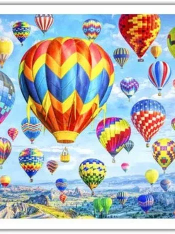 Produit Puzzle en Plastique - Lars Stewart - Hot Air Balloon Festival Image