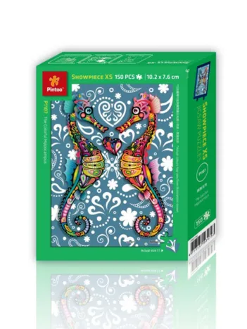 Produit Puzzle en Plastique - The Colorful Hippocampus Image