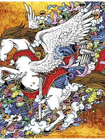 Produit Puzzle en Plastique - Pegasus Image