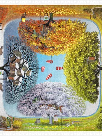 Produit Puzzle en Plastique - Jacek Yerka - Apple Tree Image