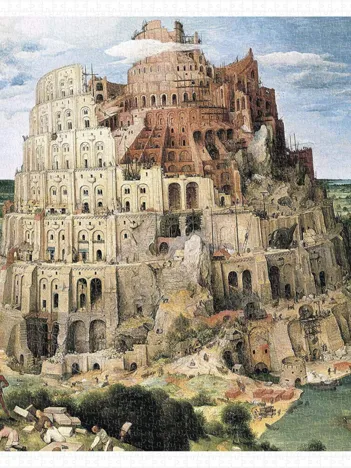 Produit Puzzle en Plastique - Brueghel Pieter - Tower of Babel, 1563 Image