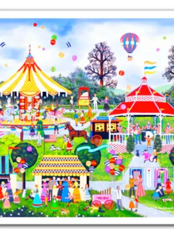 Produit Puzzle en Plastique - Jane Wooster Scott - Candied Apples and Candy Corn Image