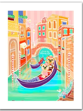 Produit Puzzle en Plastique - Romantic Vacations - Venice Image