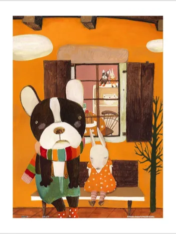 Produit Puzzle en Plastique - Nan Jun - Side by Side Image