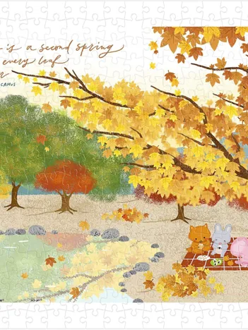 Produit Mandie - Autumn Picnic Under The Maple Image