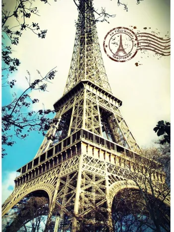 Produit Puzzle en Plastique - Tour Eiffel, France Image