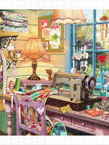 Produit Puzzle en Plastique - Steve Read - Sewing Shed Image