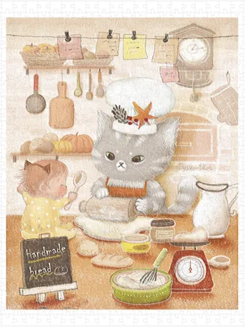 Produit Puzzle en Plastique - Mumu's Happy Bakery Image
