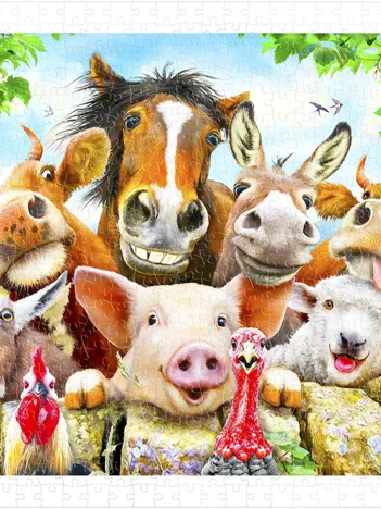 Produit Puzzle en Plastique - Howard Robinson - Farm selfie Image