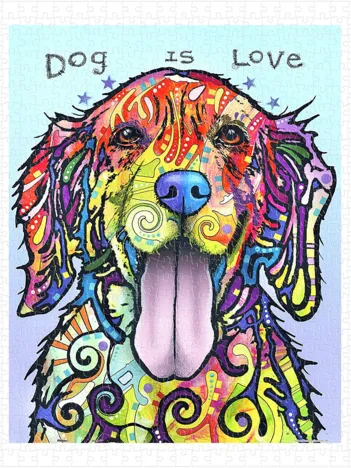 Produit Puzzle en Plastique - Dean Russo - Dog Is Love Image