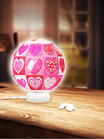 Produit Puzzle 3D - Sphere Light - Love Image