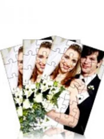 Produit Pack de 8 Puzzles photo personnalisés de 15 pièces - Format A6 Image