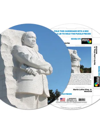 Produit Puzzle Rond déjà assemblé - Mémorial Martin Luther King Image