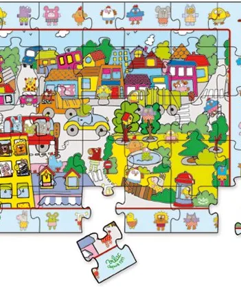 Produit Puzzle en Bois - Grand Puzzle d'Observation Image