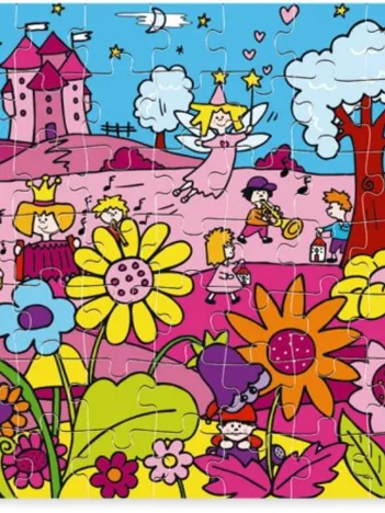 Produit Puzzle en Bois - Princesse Image